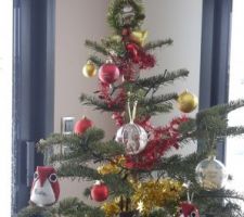 Notre sapin de Noël!