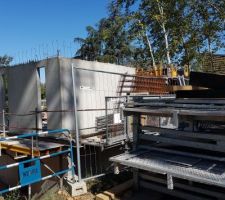 Les maisons prennent forme