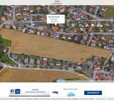 L'emplacement du lotissement les jonquilles &agrave; ruelisheim