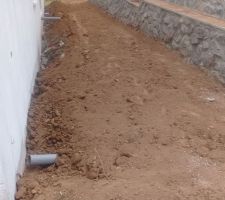 Puisard 6 m3 pour recueillir les eaux de toiture