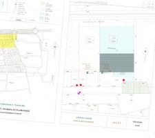 Plan terrain avec maison