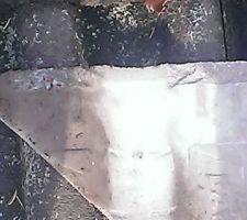 Un exemple de tranchis dont le talon a été meulé