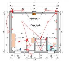 Plan électrique Rdc