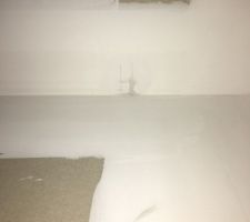 Humidité sur placo ..