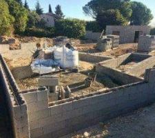 Montage vide-sanitaire