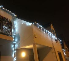 Premier Noël! Décoration de notre maison
Illumination des façades