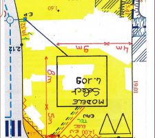 Vue d"ensemble du terrain