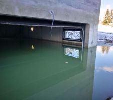 Inondation du sous sol