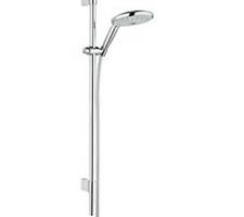 Barre de douche avec flexible et douchette GROHE, modèle Rainshower Classique