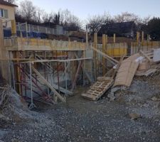 Coffrage pour elevation