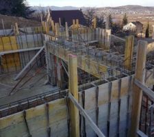 Coffrage pour elevation