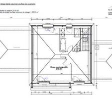 Plans des combles aménageables