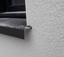 Appuis fenêtres en ALU => Complètement à revoir !