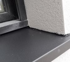 Appuis fenêtres en ALU => Complètement à revoir !