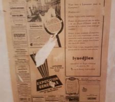 Une page de journal