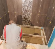 Mise en place de la douche parentale