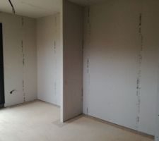 Fin des placo, bureau