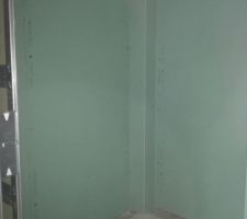 Fin des placo, dressing