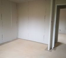 Fin des placo, chambre enfant