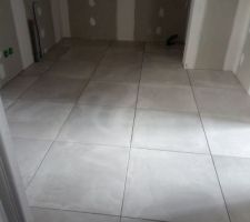 Carrelage buanderie