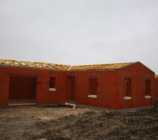 Charpente posée le 13 Décembre