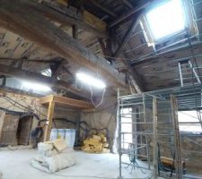 Isolation des rampants 2x160mm GR32