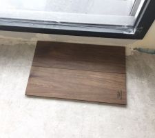 Le b&eacute;ton sur les serpentins a &eacute;t&eacute; coul&eacute; ! Essai du parquet