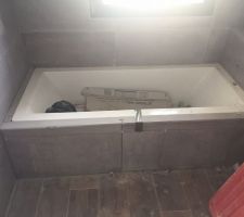 Carrelage salle de bains des enfants !
