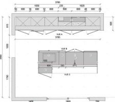 Plan de la cuisine