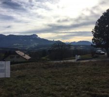 Vue depuis le terrain