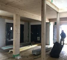Intérieur avant pose placo!