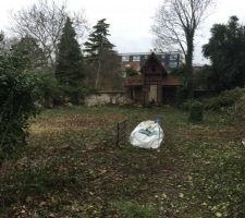 Débroussaillage du terrain