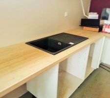 Installation de la cuisine