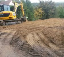 Plateforme temporaire pour accès des toupies