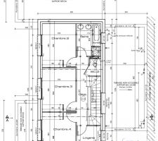 Plan R+1, plan Sdb provisoire