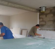 Mur pour le poele