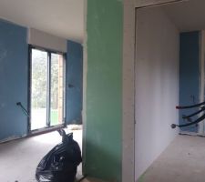 Mise en place des placo