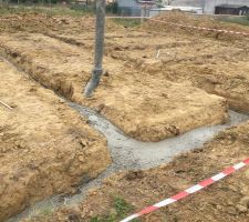 Coulage des fondations