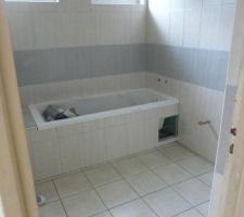 La salle de bain du haut