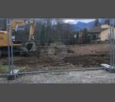 Surprise du jour ! &Ccedil;a avance ! Chantier ferm&eacute;