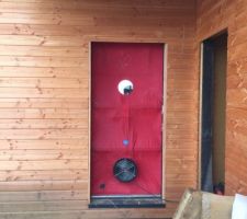 Test de la porte soufflante