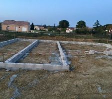 Deux rangs de vide sanitaire