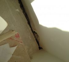 Chef, on n'a plus d'enduit c'est normal ?