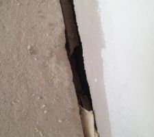 Chef, on n'a plus d'enduit c'est normal ?