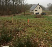 Implantation de la maison