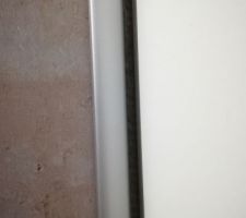 Feutrine de finition placard