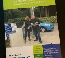 Visite d'ERDF effectuée !