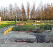 Arriv&eacute;e du tout &agrave; l'&eacute;gout!