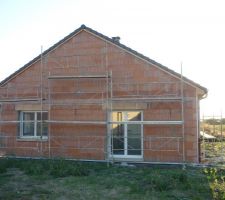 J 245, la façade en cours