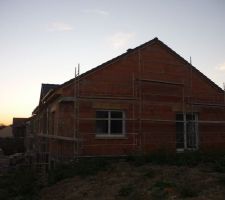 J 245, la façade en cours